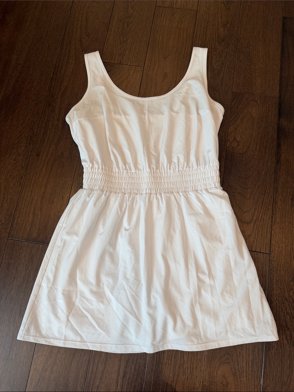 Abercrombie & Fitch White Tank Athleisure Dress Size Medium - C11-689